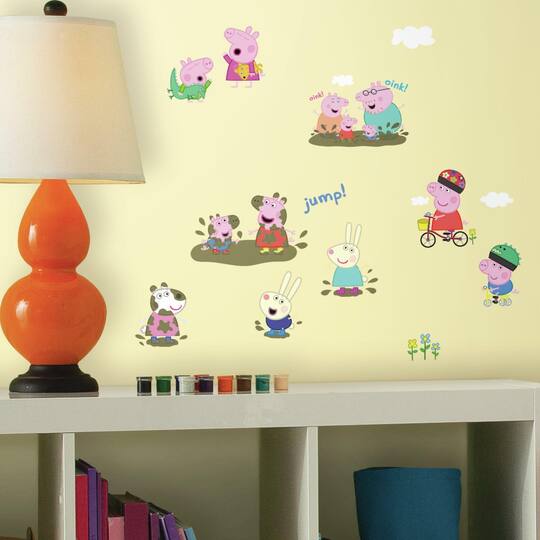 RoomMates Peppa Pig Peel & Stick Wall Decals